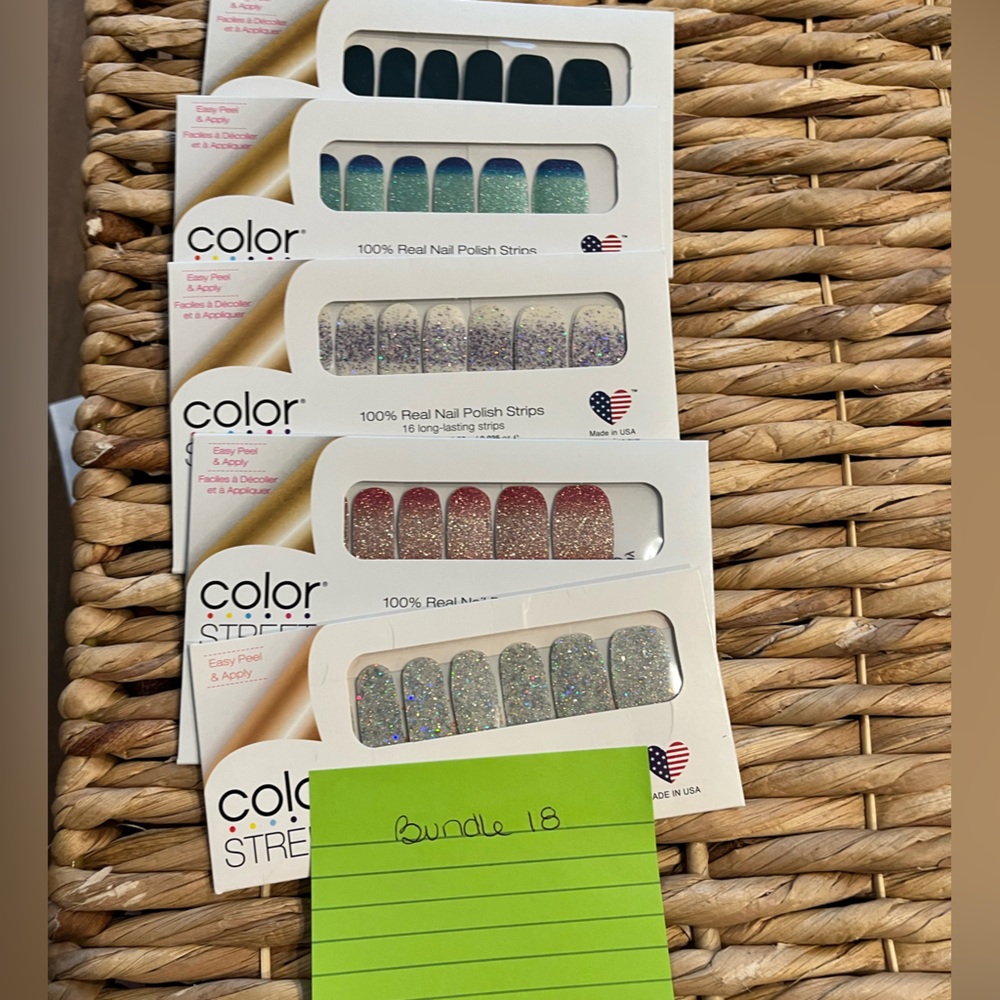 Color Street Nail Wraps Bundle 18